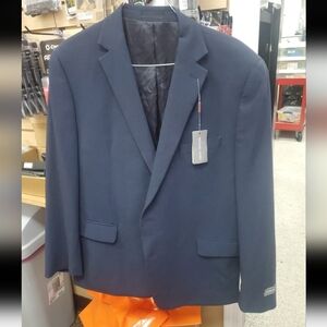 Michael Kors Blazer Jacket Kelson 48R 42W New with Tags Navy Blue Suit Jacket